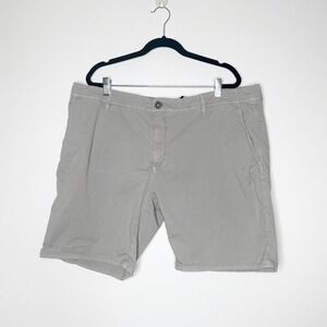 NWT Rodd & Gunn Custom Fit Chino Shorts Cotton Blend Mens Gray Size 40